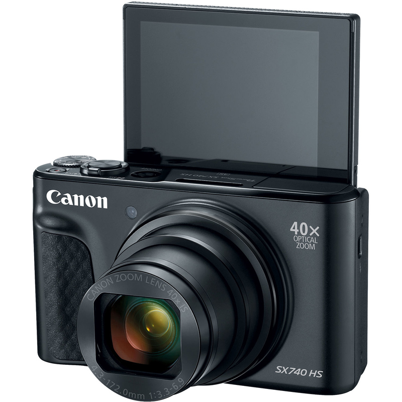 Canon PowerShot SX740 HS Digital Camera (Black)  