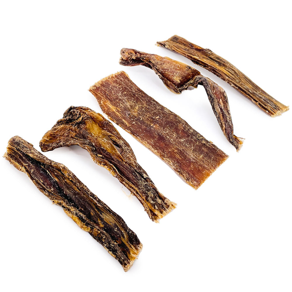 Beef Jerky Gullet Sticks for Dogs, 20 Pound WHOLESALE PACK - Premium Dog Taffy Chews, Healthy Joint Glucosamine Jerky, Puppy Teething Treat, Beef Esophagus Dog Treats, Chondroitin Joint Support 